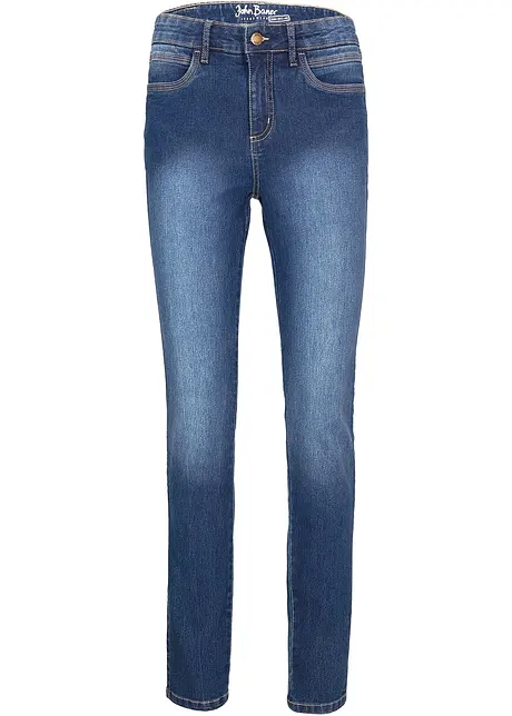 Skinny džíny Mid Waist, streč, bonprix