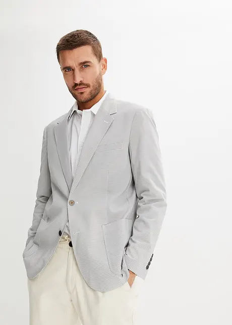 Sako z krepového materiálu, Regular Fit, bonprix