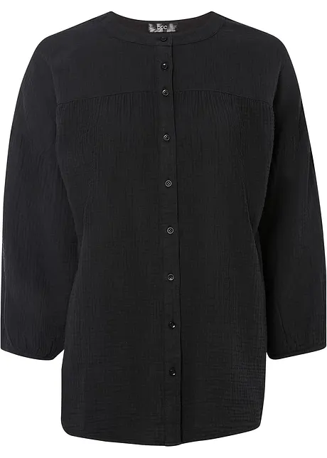 Oversize halenka z mušelínu, bonprix