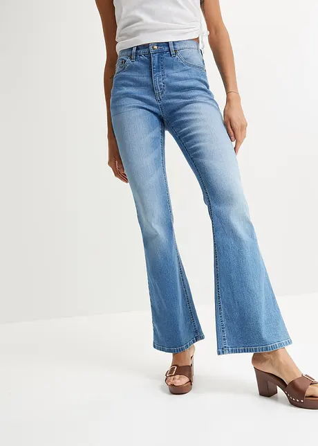 Flared džíny High Waist, John Baner JEANSWEAR