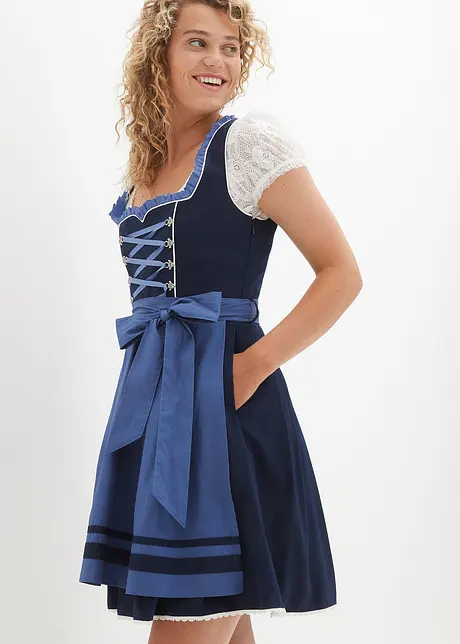 Dirndl a zástěra (2dílná souprava), bonprix