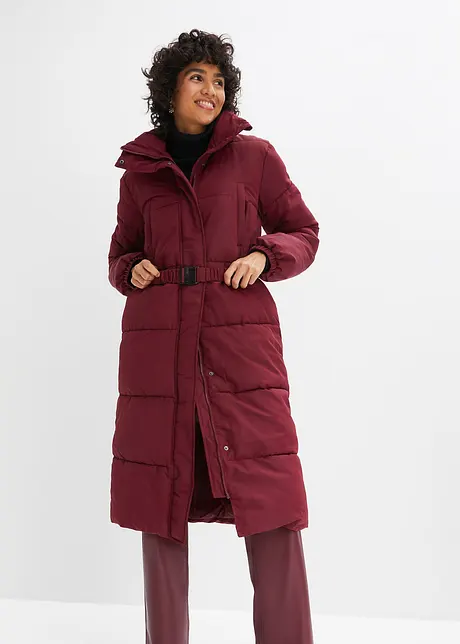 Oversized kabát s prošíváním a elastickým páskem, bpc bonprix collection