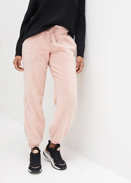 Joggingové kalhoty s náplety, bonprix