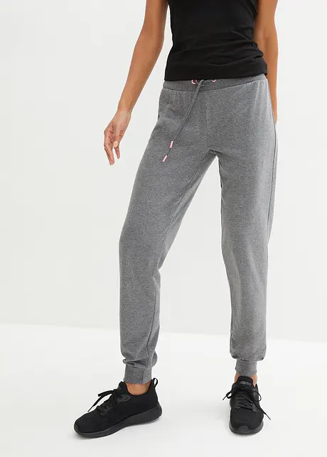 Joggingové kalhoty s náplety, bonprix