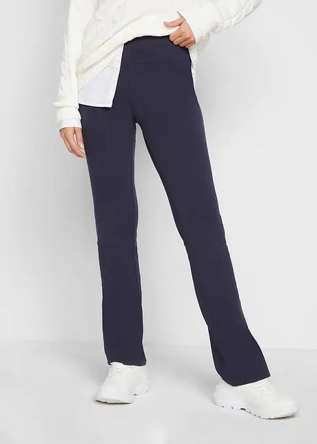 Bavlněné legíny, Flared Leg, bonprix