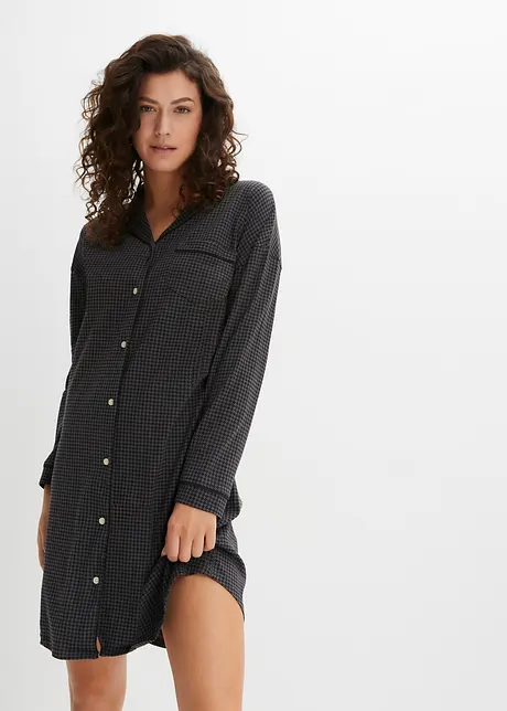 Noční košile Oversized s knoflíky, bonprix