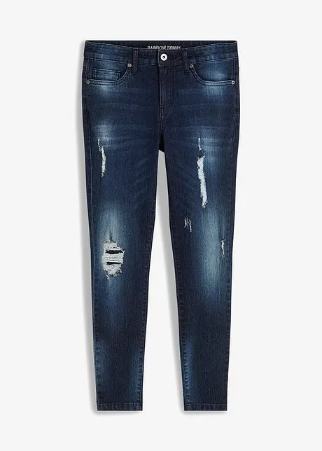 Strečové skinny džíny, Mid Waist, bonprix