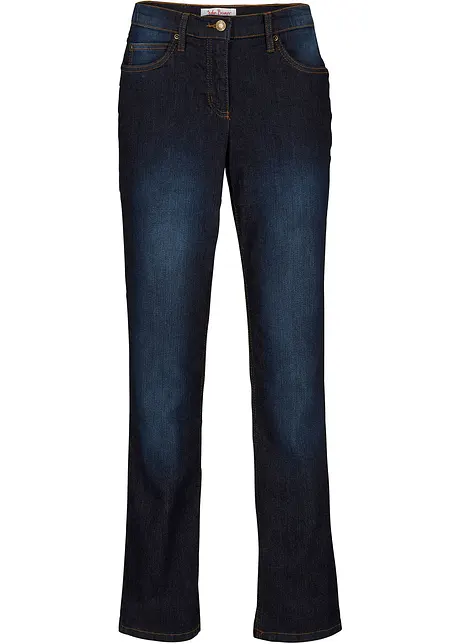 Strečové džíny Mid Waist, Straight, bonprix