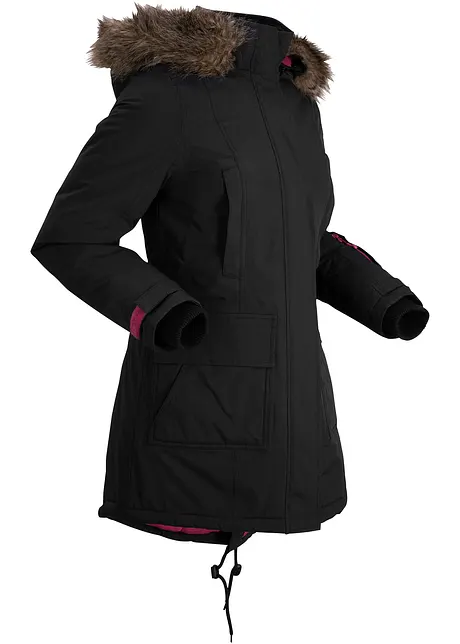 Funkční outdoorová parka s vatováním, nepromokavá, bonprix