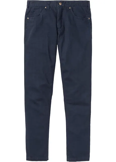 Keprové kalhoty z čisté bavlny Regular Fit, Straight, bonprix