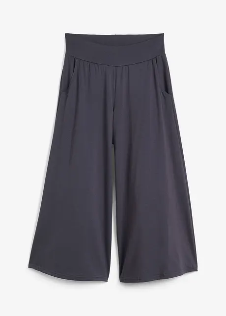 Kalhoty Culotte na doma, se širokými nohavicemi, bonprix