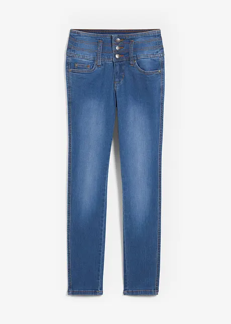 Slim džíny High Waist, stahovací, bonprix