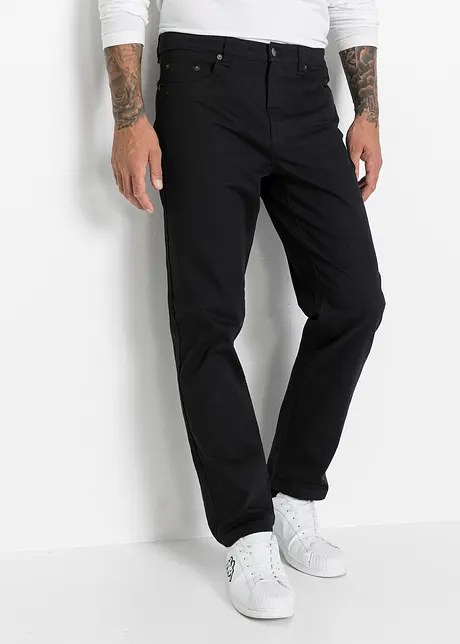 Strečové kalhoty Classic Fit s obsahem čisté bavlny, Straight, bonprix