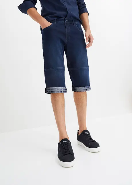 Dlouhé džínové bermudy Regular Fit, John Baner JEANSWEAR