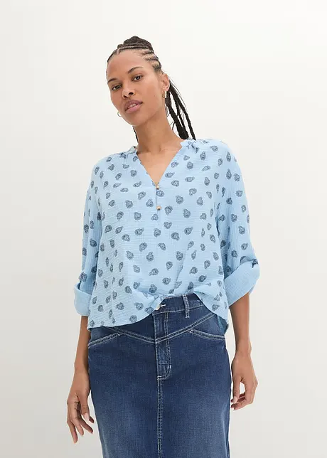 Oversize halenka ze vzdušného mušelínu, bonprix