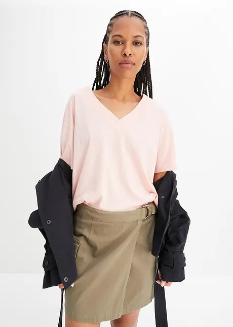 Oversize tričko z čisté organické bavlny, bonprix