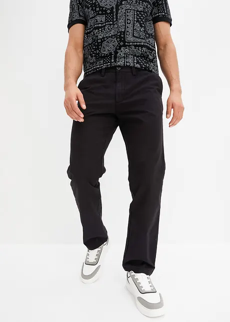 Chino kalhoty z čisté bavlny Regular Fit, Straight, bonprix