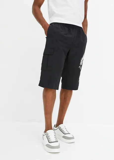 Dlouhé bermudy Regular Fit z recyklovaného polyesteru, RAINBOW