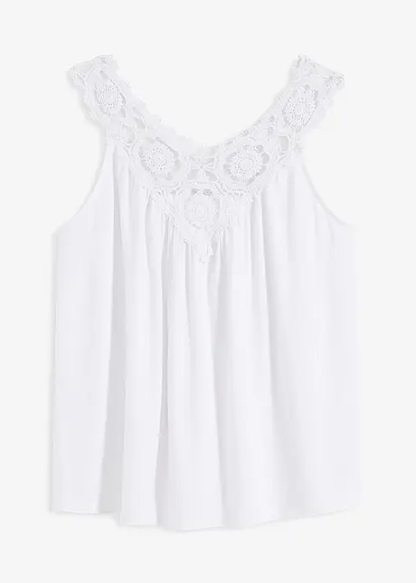 Top s krajkou, bonprix