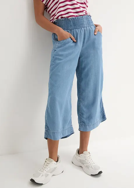 Kalhotky Culotte se širokým pohodlným pasem, bonprix
