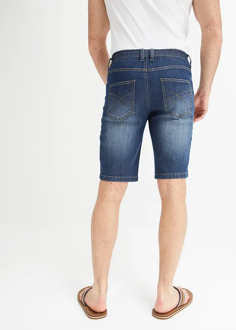 Strečové džínové bermudy Regular Fit, John Baner JEANSWEAR