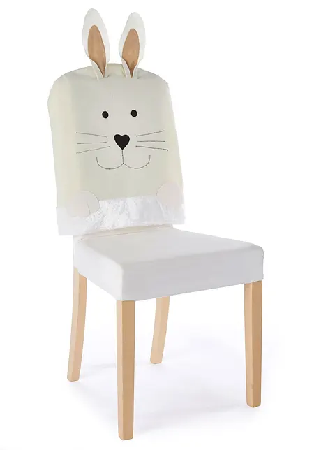 Potah na židli ve tvaru zajíčka (4dílná souprava), bonprix