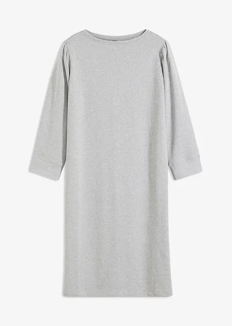Mikinové šaty, 3/4 rukáv, bonprix