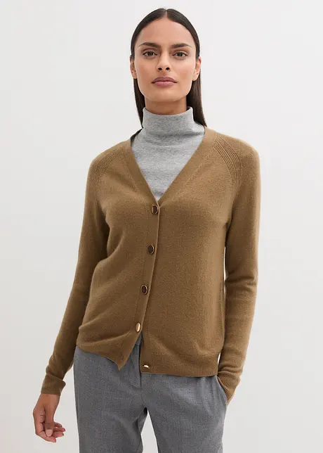 Pletený kašmírový kabátek s podílem Good Cashmere Standard®, bonprix