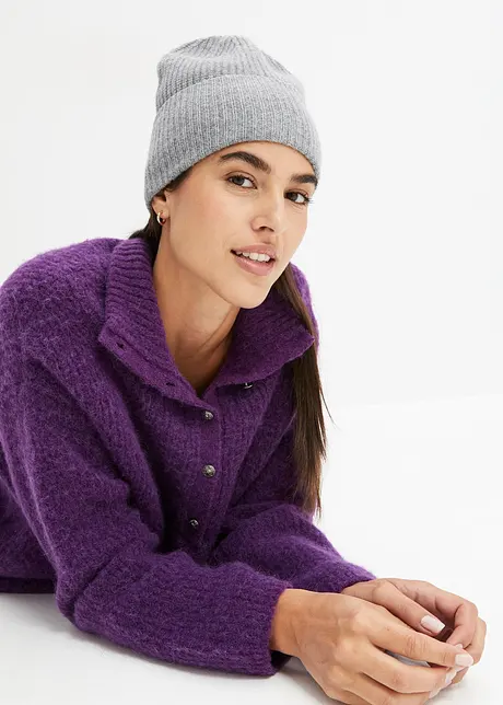 Vlněná čepice s podílem Good Cashmere Standard®, bonprix