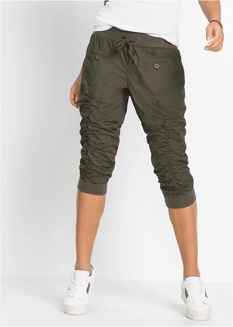 Pohodlné capri kalhoty, bonprix