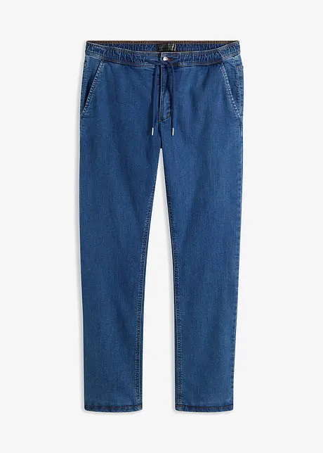 Termo džíny bez zapínání Regular Fit, Straight, bonprix