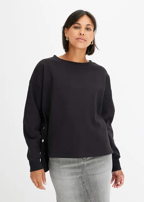 Oversize mikina z čisté organické bavlny, bonprix