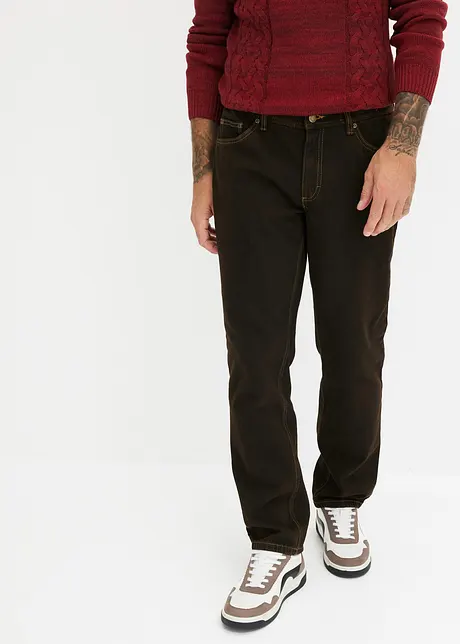 Džíny Regular Fit z pevného denimu, Straight, bonprix