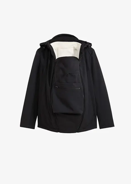 Těhotenská/nosicí bunda 6v1, s odnímatelnou flísovou bundou, bonprix