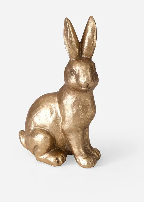 Dekorativní figurka - zlatý zajíček, bonprix