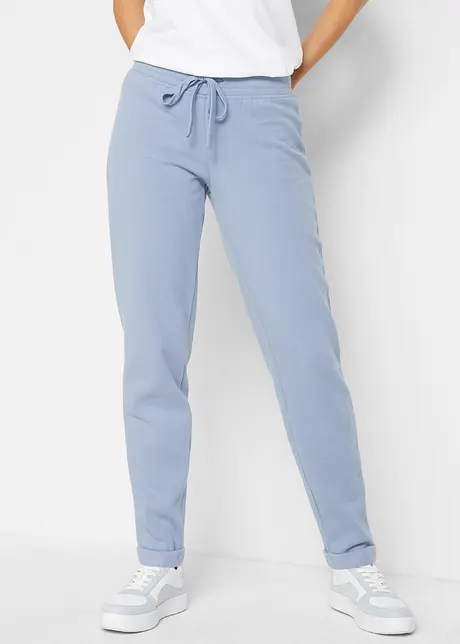 Joggingové kalhoty z měkké teplákoviny, bonprix