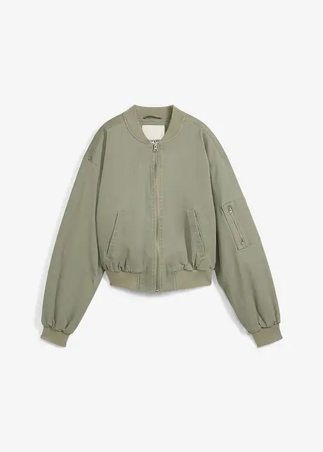Bunda bomber s podšívkou, bonprix