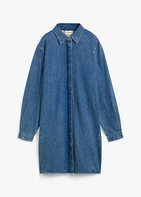 Oversize džínové šaty, bonprix