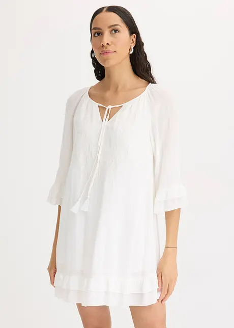 Šat s výšivkou, v boho stylu, bonprix