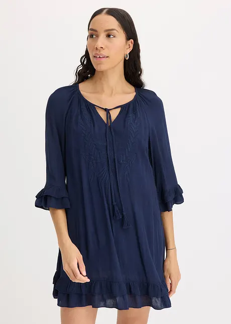Šat s výšivkou, v boho stylu, bonprix
