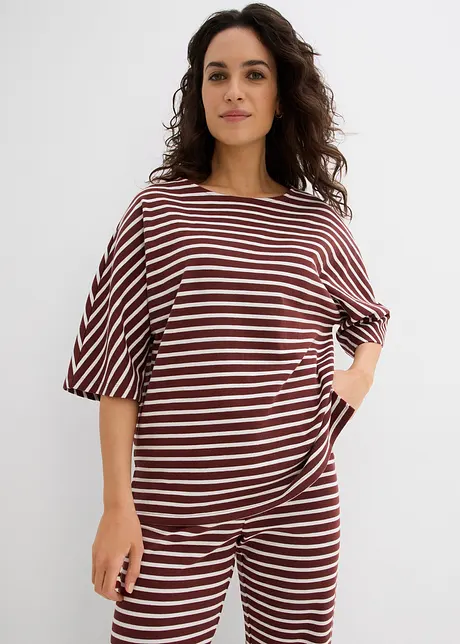 Oversized mikina z čisté bavlny, bonprix