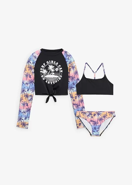 Bikiny a horní díl (3dílná souprava), bonprix