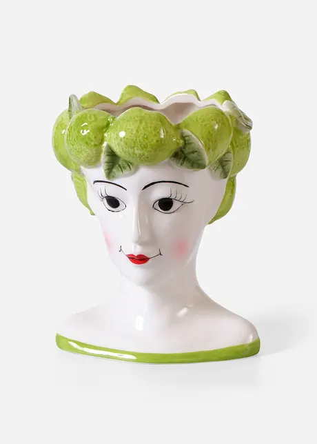 Květináč s designem hlavy, bonprix