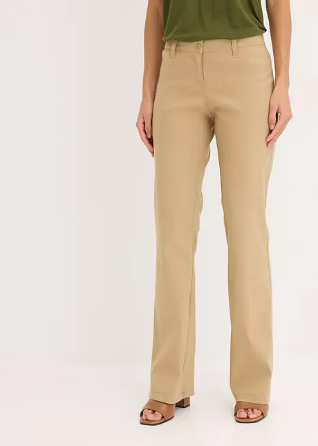 Strečové kalhoty, Bootcut, bonprix