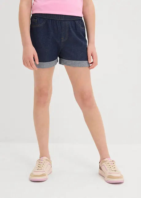 Džínové šortky, Mid Waist, bonprix