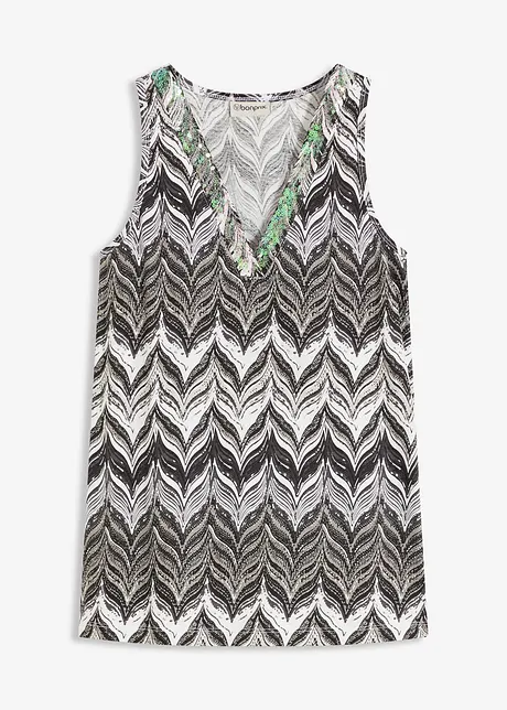 Top s pajetkami, bonprix