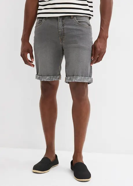 Strečové džínové bermudy, Regular Fit, bonprix