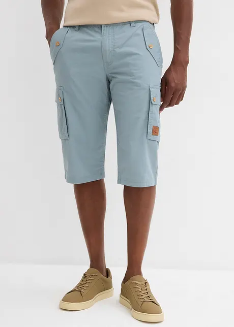 Cargo bermudy z čisté bavlny, Regular Fit, bonprix