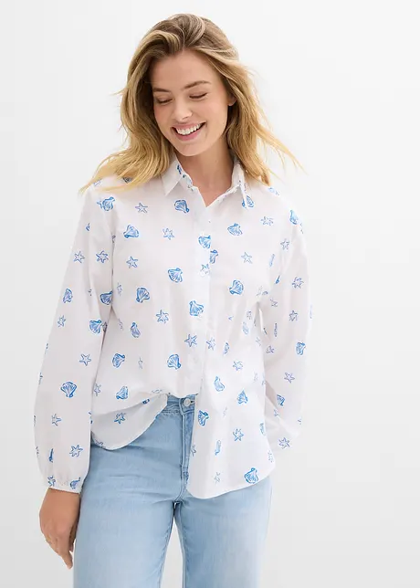 Oversize halenka z čisté bavlny, bonprix