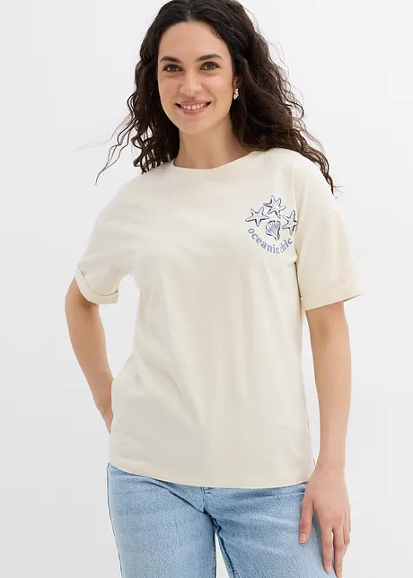 Boxy triko z čisté bavlny, bonprix
